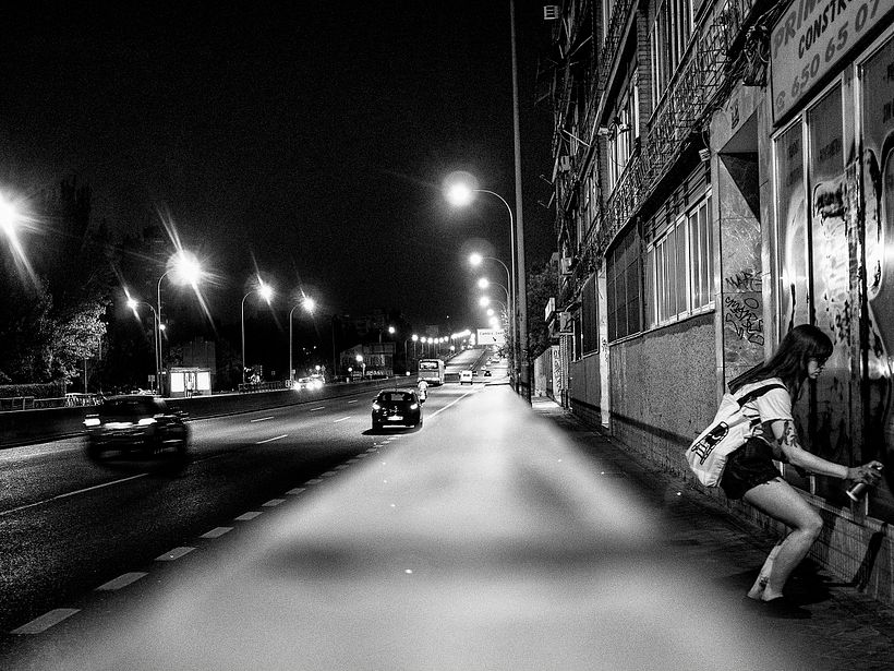 Fotografía perteneciente al libro Guerreros Urbanos ©Jeosm