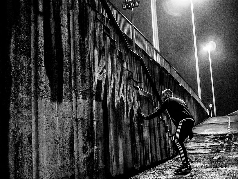 Fotografía perteneciente al libro Guerreros Urbanos ©Jeosm