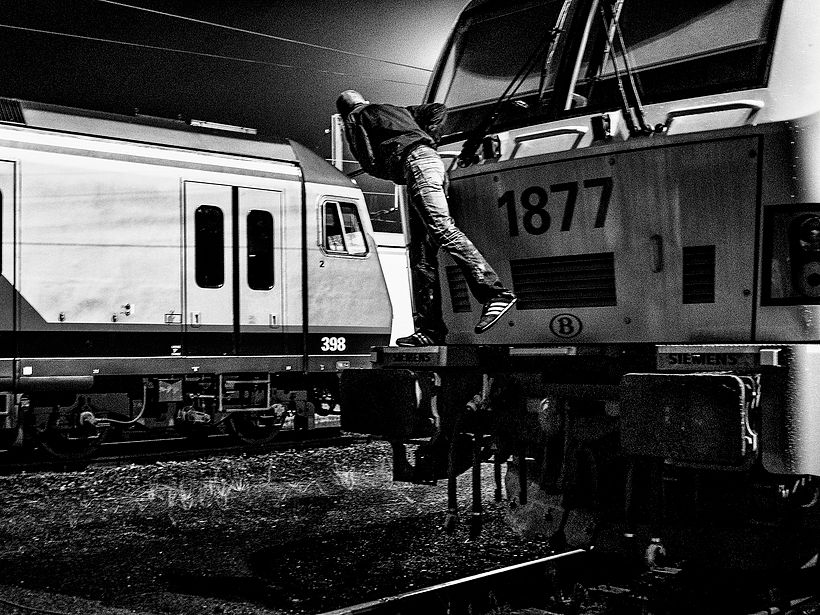 Fotografía perteneciente al libro Guerreros Urbanos ©Jeosm