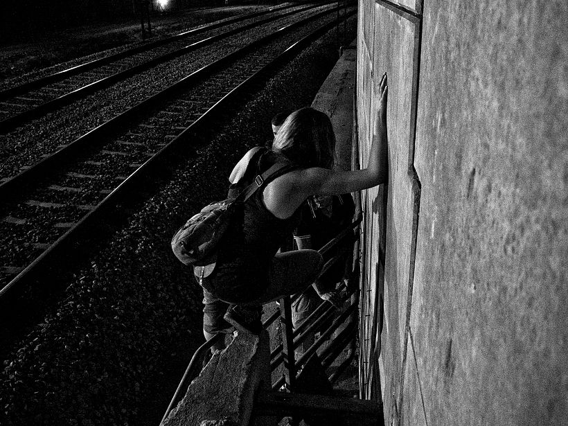 Fotografía perteneciente al libro Guerreros Urbanos ©Jeosm