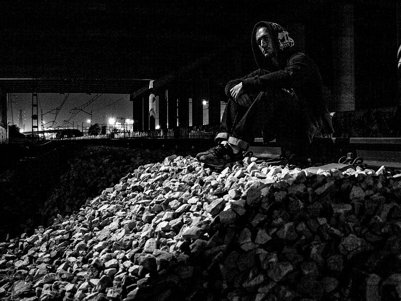 Fotografía perteneciente al libro Guerreros Urbanos ©Jeosm