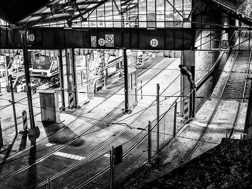 Fotografía perteneciente al libro Guerreros Urbanos ©Jeosm