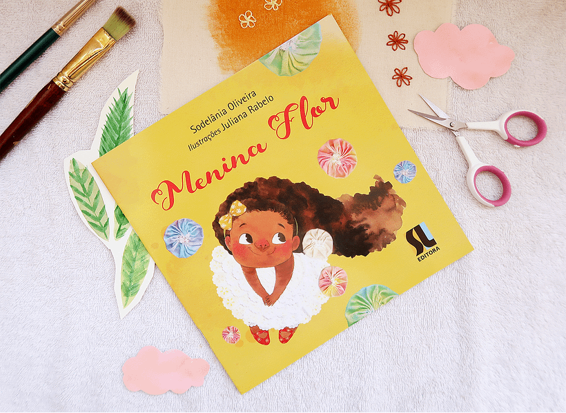 LIVRO • menina flor -1