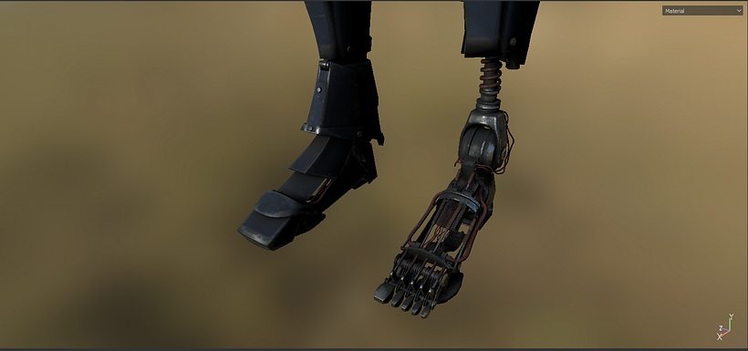 ART ahora en su etapa de texturizado! 