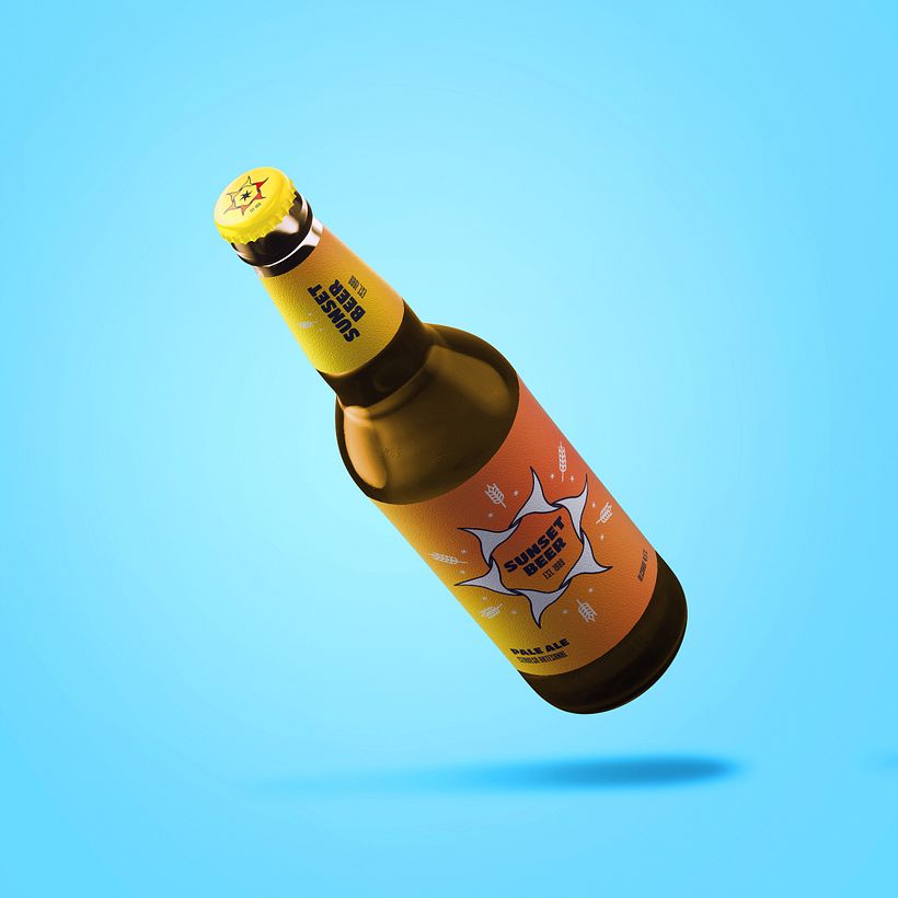 SUNSET BEER 3