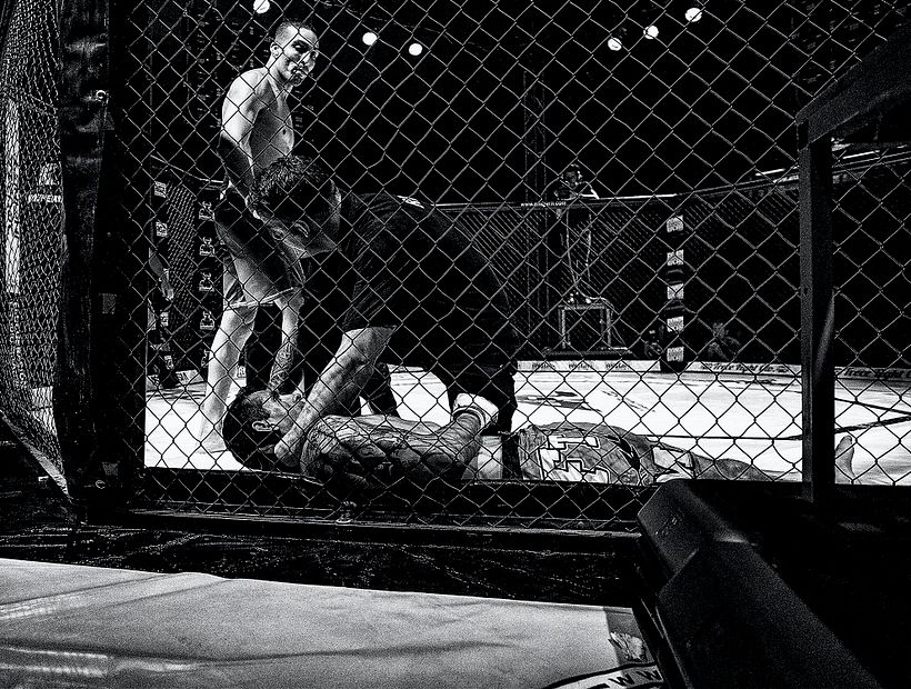 Combate entre Juanma Suarez y Tulio P Costa ©Jeosm