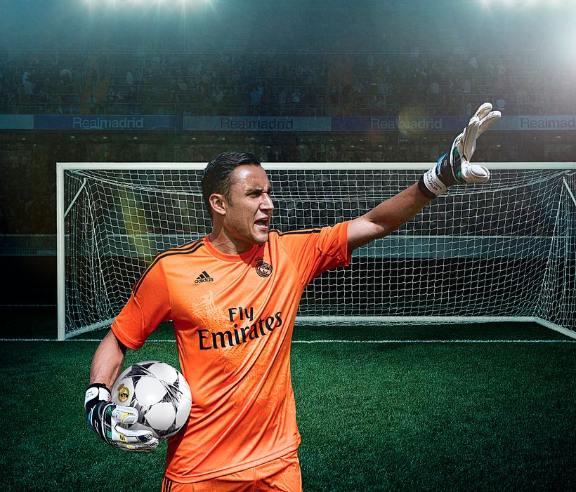 Retrato al Futbolista Keylor Navas. ©Jeosm