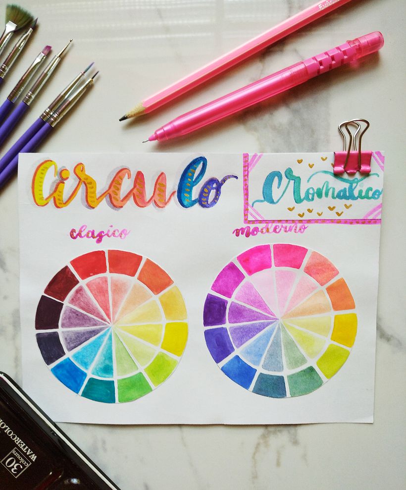 Realizando el curso de Ana Victoria Calderon