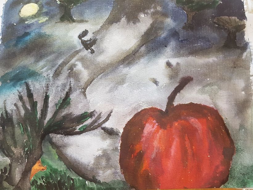 My project in Introduction to Children’s Illustration course_ Snow White 0