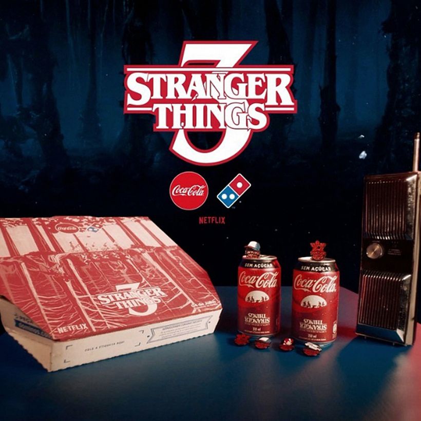 Domino's Pizza + Stranger Things + Coca-Cola 5