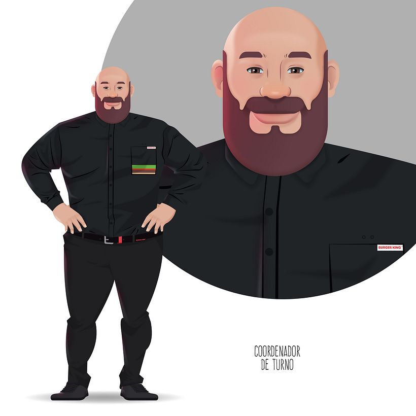 Burger King Uniform 7