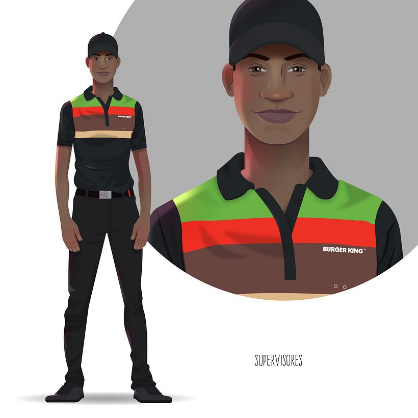 Burger King Uniform 8