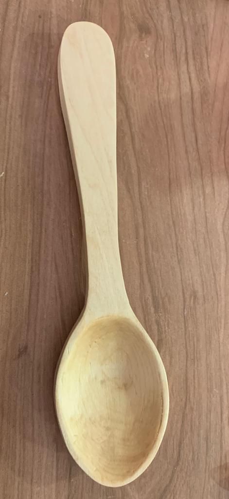 cuchara terminada.