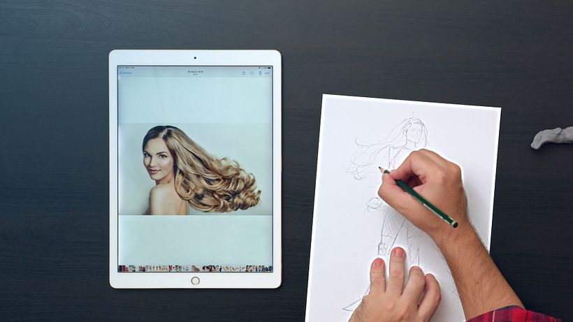Tutorial Diseño de personajes: cómo dibujar el cabello femenino para cómic 7