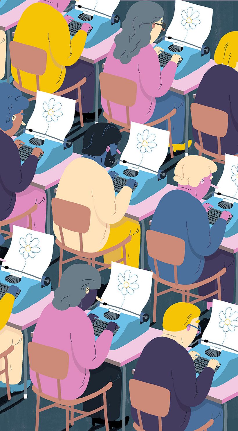 Editorial illustrations: Författaren 7