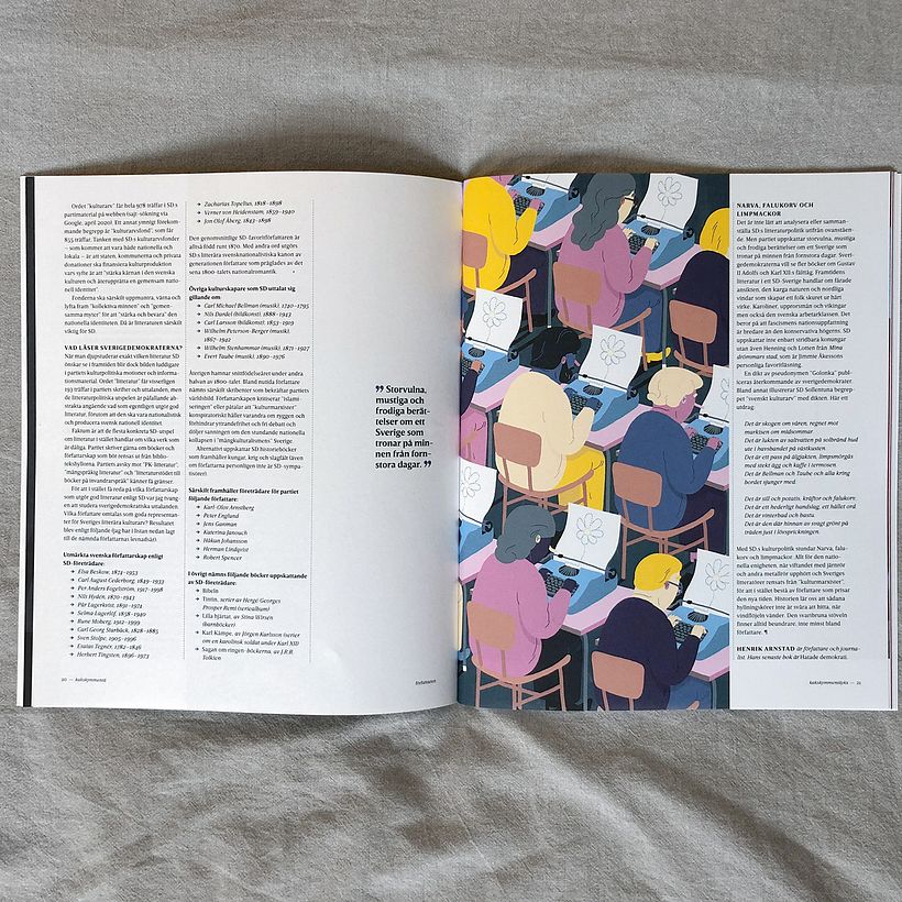 Editorial illustrations: Författaren 6