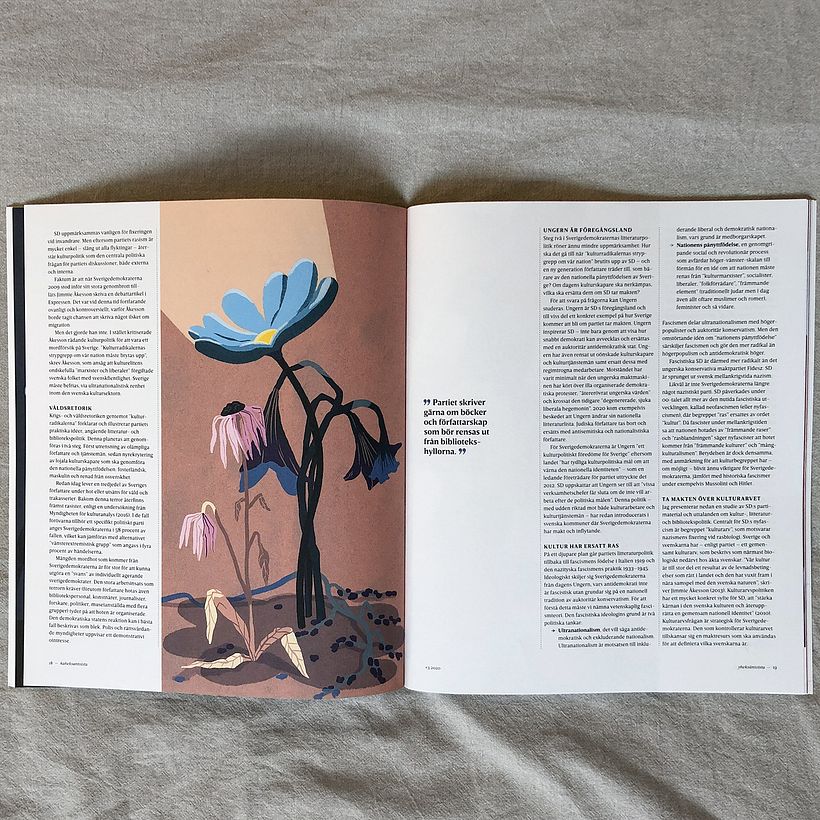 Editorial illustrations: Författaren 4