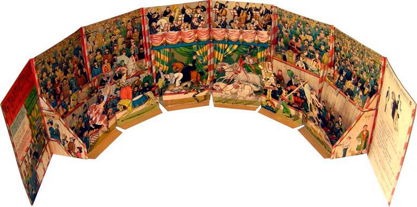 'Le Grand Cirque International'. Acervo: Biblioteca Nacional de España