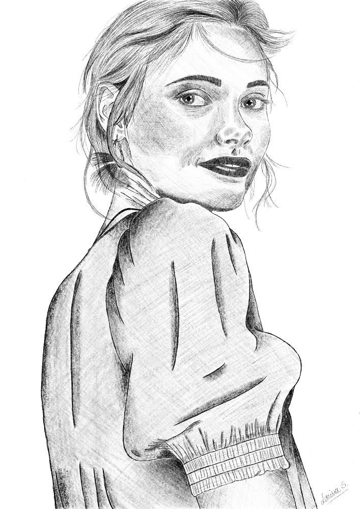Meu projeto do curso: Retrato Ilustrado com Procreate 0