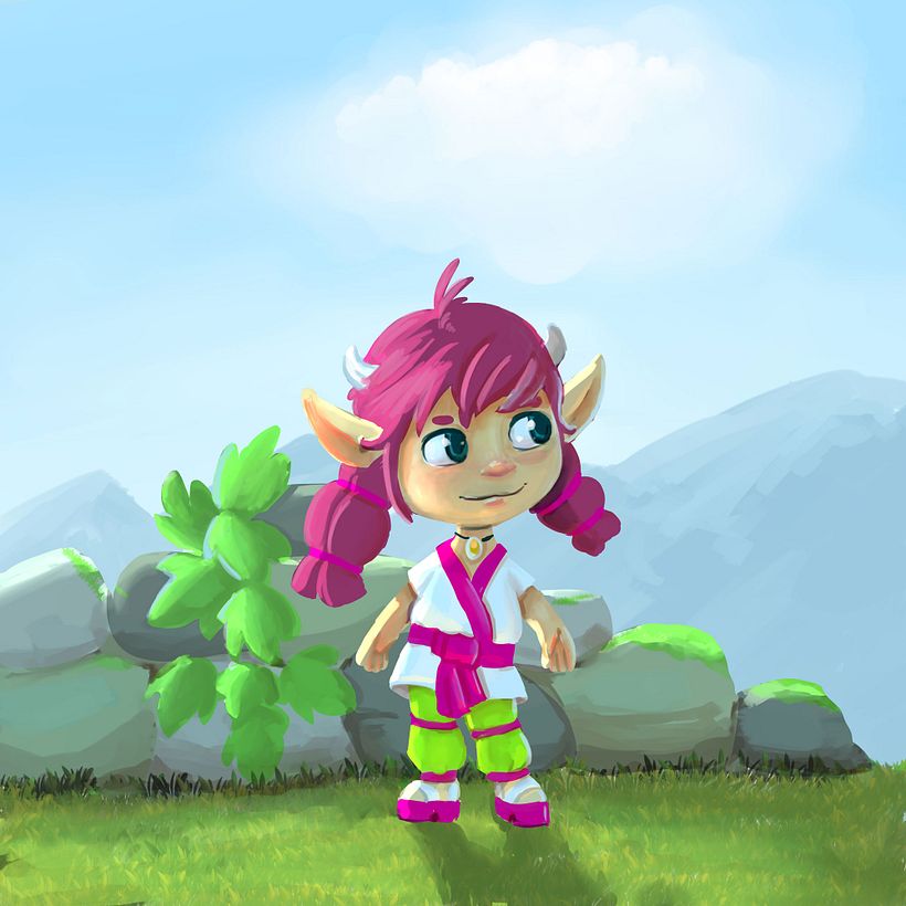 Mi Proyecto del curso: Principios de iluminación para pintura digital 0