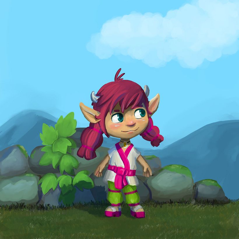 Mi Proyecto del curso: Principios de iluminación para pintura digital 0