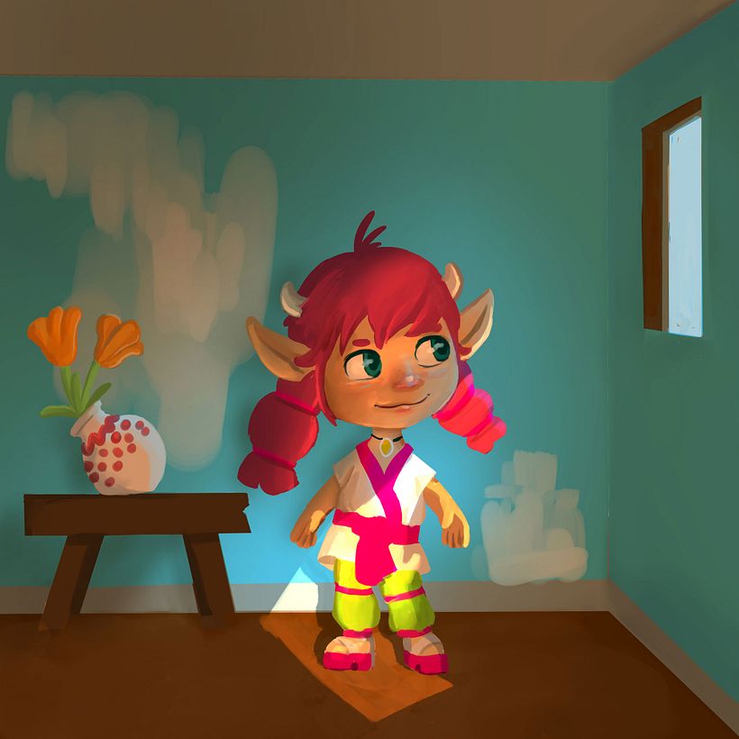 Mi Proyecto del curso: Principios de iluminación para pintura digital 3