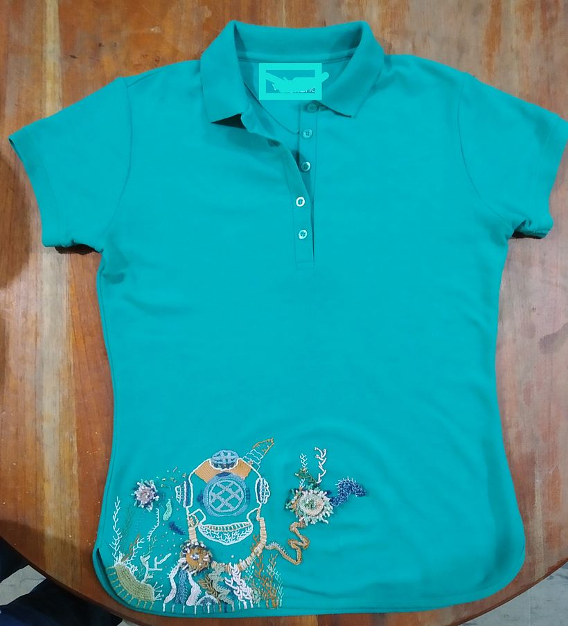 Mi Proyecto del curso: Técnicas avanzadas de bordado: puntadas y composiciones con volumen 0