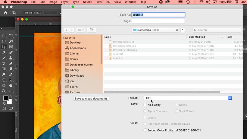 Photoshop Tutorial: How To Scan and Adjust Your Final Artwork 24