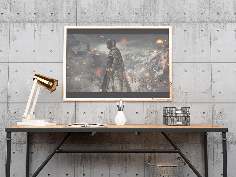 Batman 2022 Keaton Concept ART 2