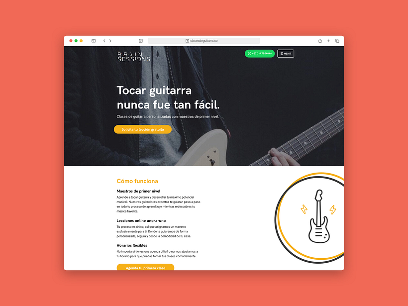 Clases de Guitarra de Brain Sessions 0