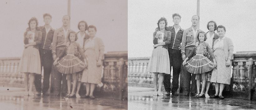 Antes e depois / Before and after