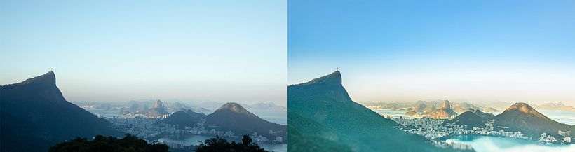 Antes e depois / Before and after 