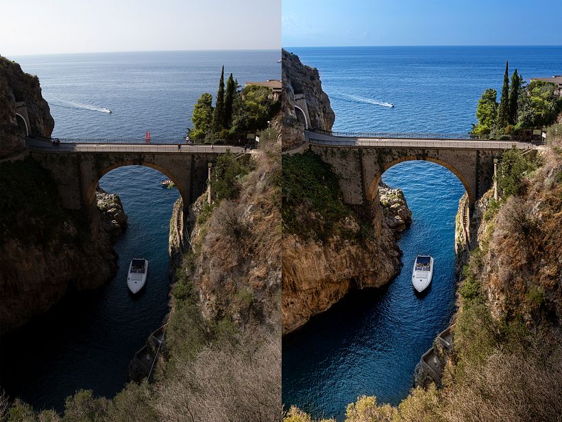 Antes e depois / Before and after