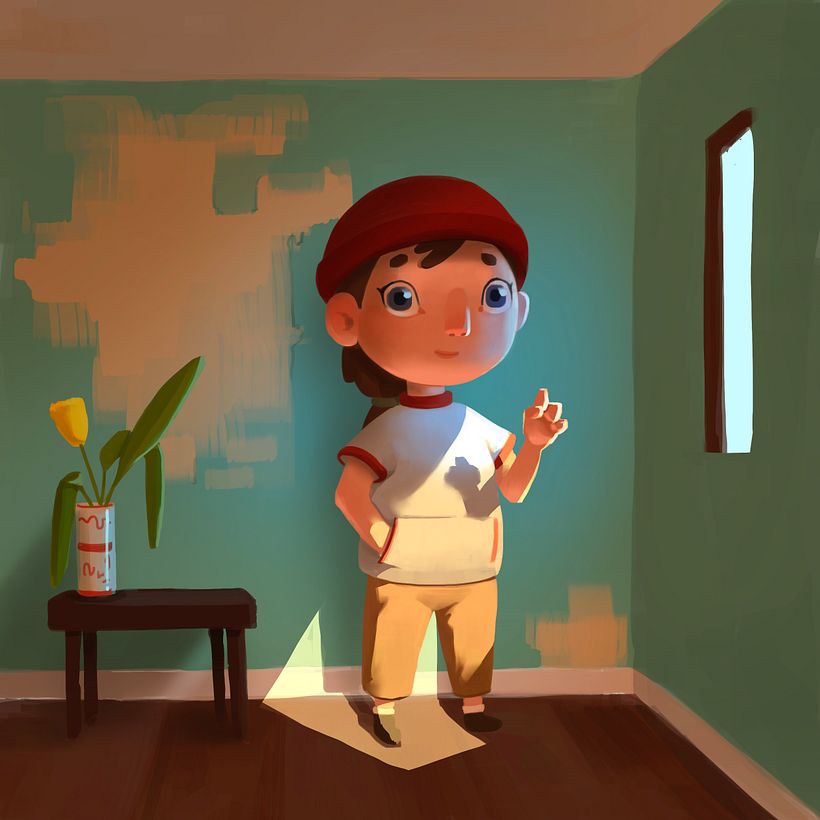 My project in Lighting Principles for Digital Painting course 5