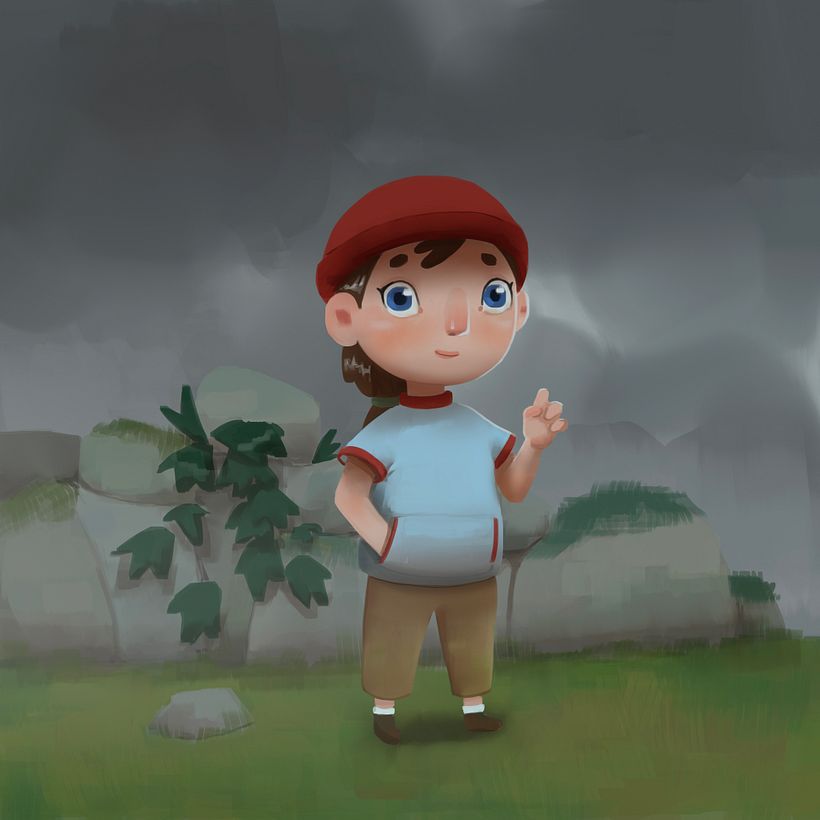 My project in Lighting Principles for Digital Painting course 2