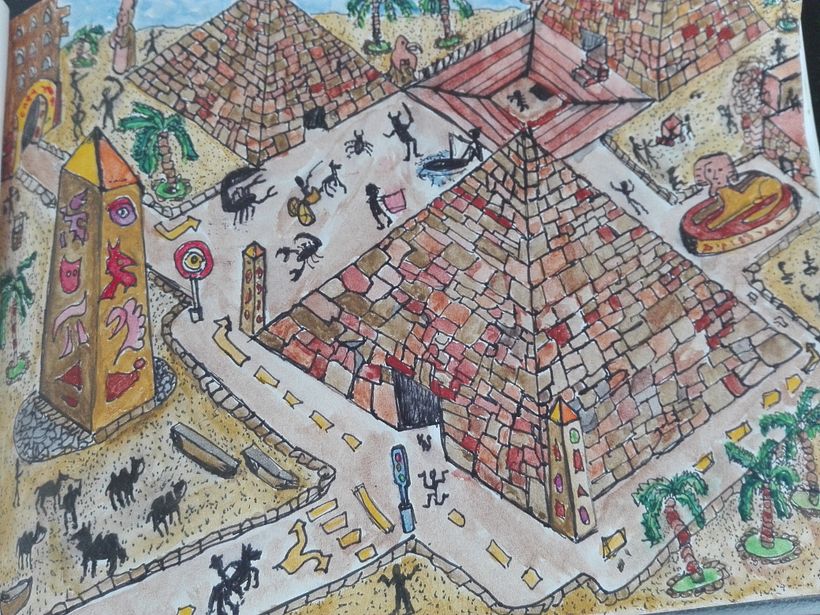 My project in The Art of Sketching: Transform Your Doodles into Art course 6