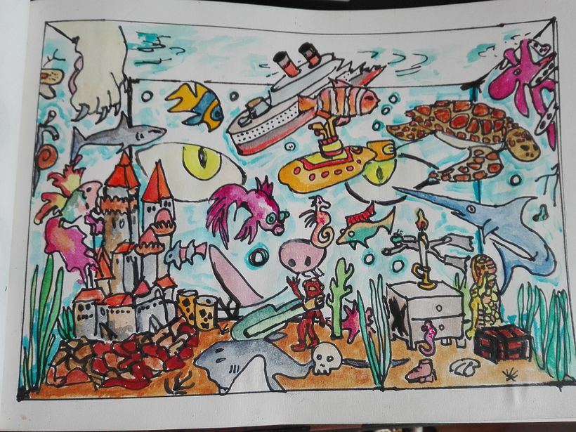 My project in The Art of Sketching: Transform Your Doodles into Art course 10