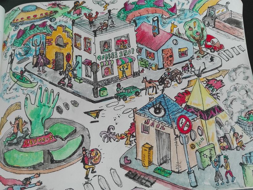 My project in The Art of Sketching: Transform Your Doodles into Art course 12