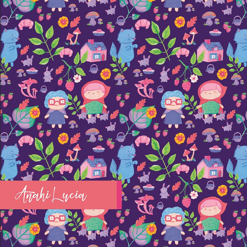 My project in Illustrated Pattern Design course 0