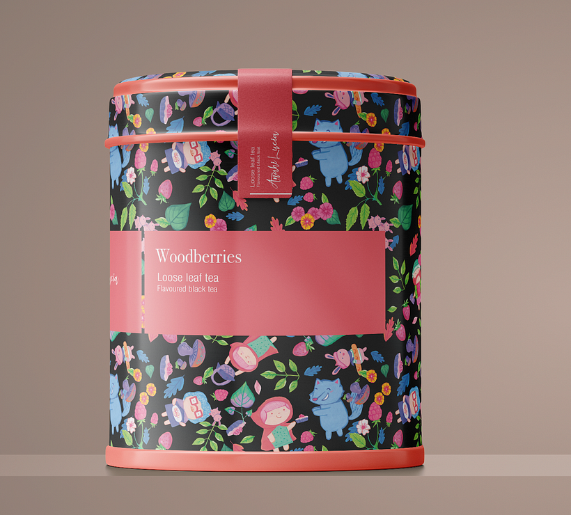 My project in Illustrated Pattern Design course 2
