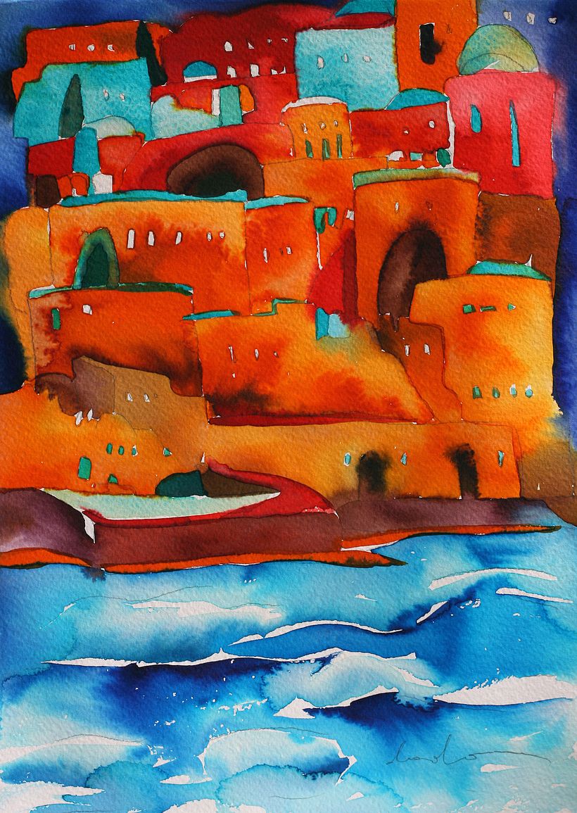Aquarelle on paper