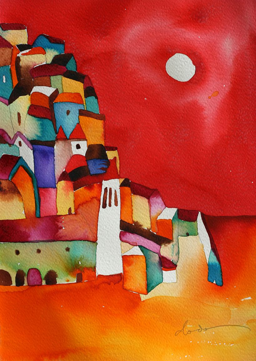Aquarelle on paper
