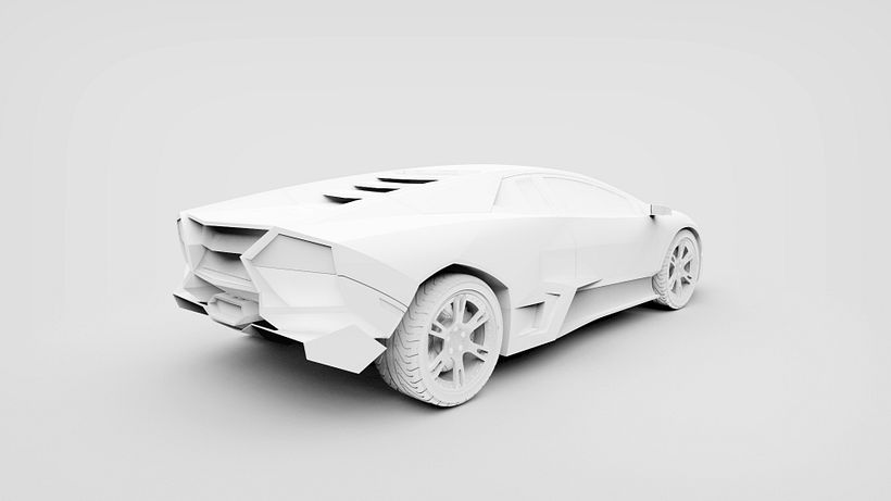 3D/ Modelado Digital - Lamborghini Reventón | Domestika 3D/ Modelado Digital - Lamborghini Reventón | Domestika