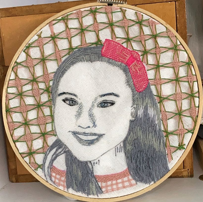 Mi Proyecto del curso: Creación de retratos bordados 0