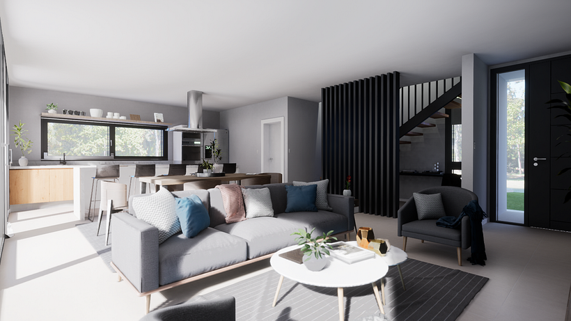 Mi Proyecto del curso: Infoarquitectura de interiores con Unreal Engine 4 2