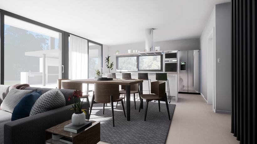 Mi Proyecto del curso: Infoarquitectura de interiores con Unreal Engine 4 3
