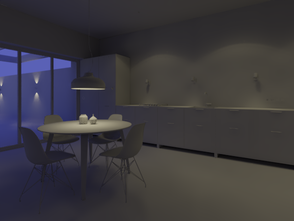 Prueba nocturna interior