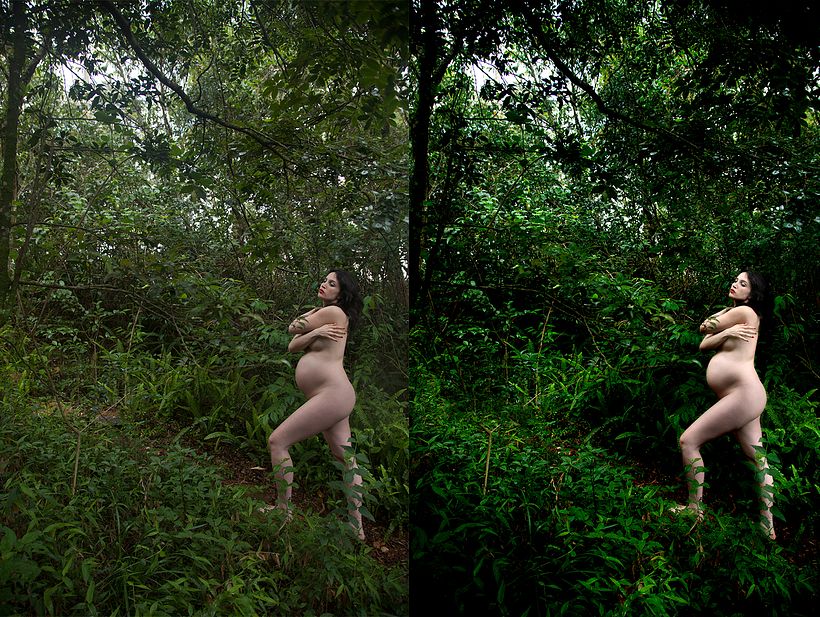 Antes e depois / Before and after