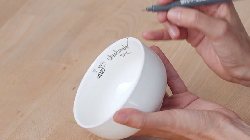 Tutorial Cerámica: técnica de diseño sobre la pieza final 5