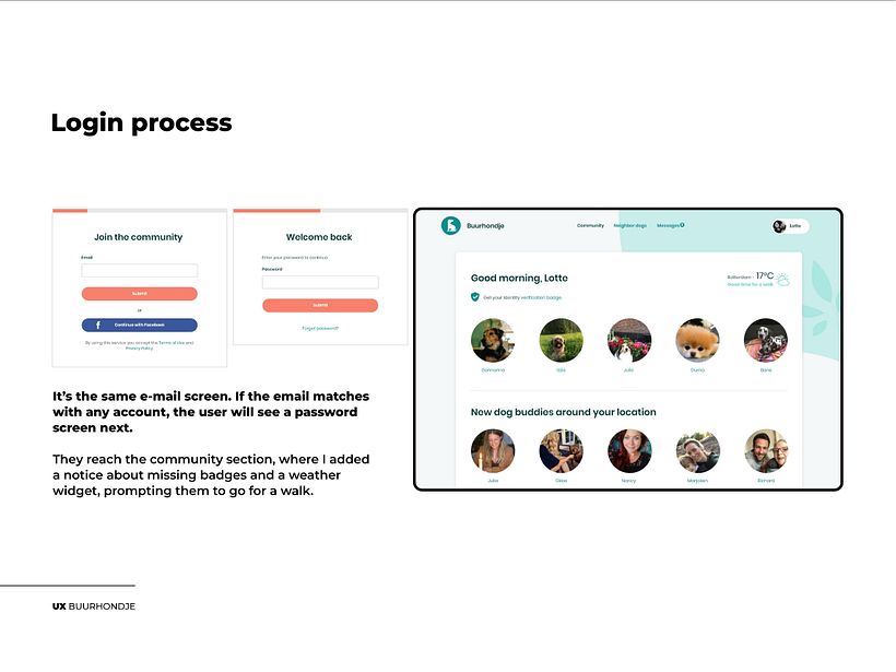 User experience overhaul for dog sharing community to improve homepage conversion and the registration process 11